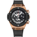 Herenhorloge Sport Silicone Calendar Quartz