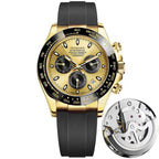 Heren Klassiek Tweekleurig Horloge