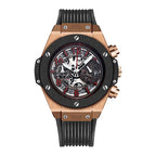 Herenhorloge Sport Silicone Calendar Quartz
