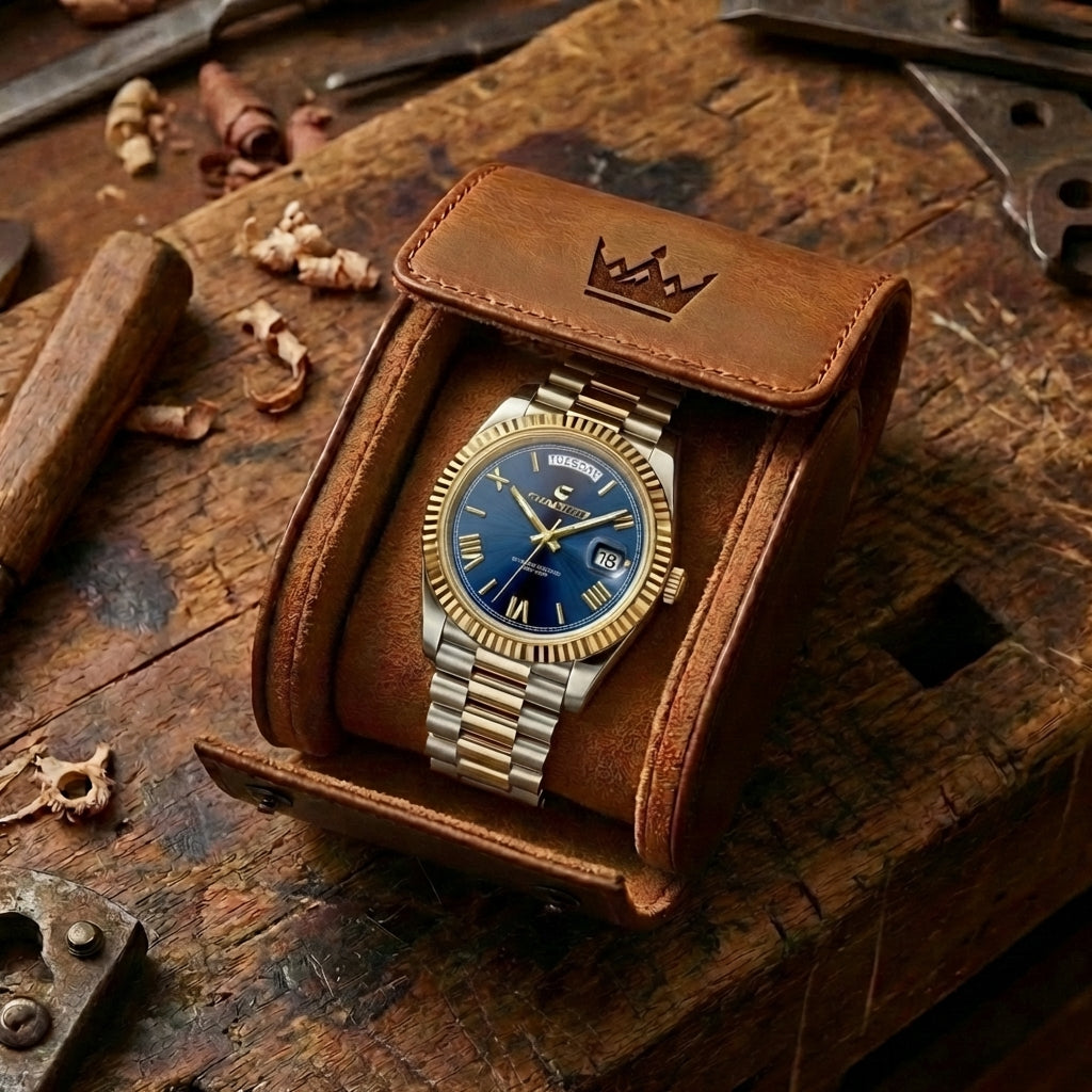 Klassiek Herenhorloge Dag-Datum