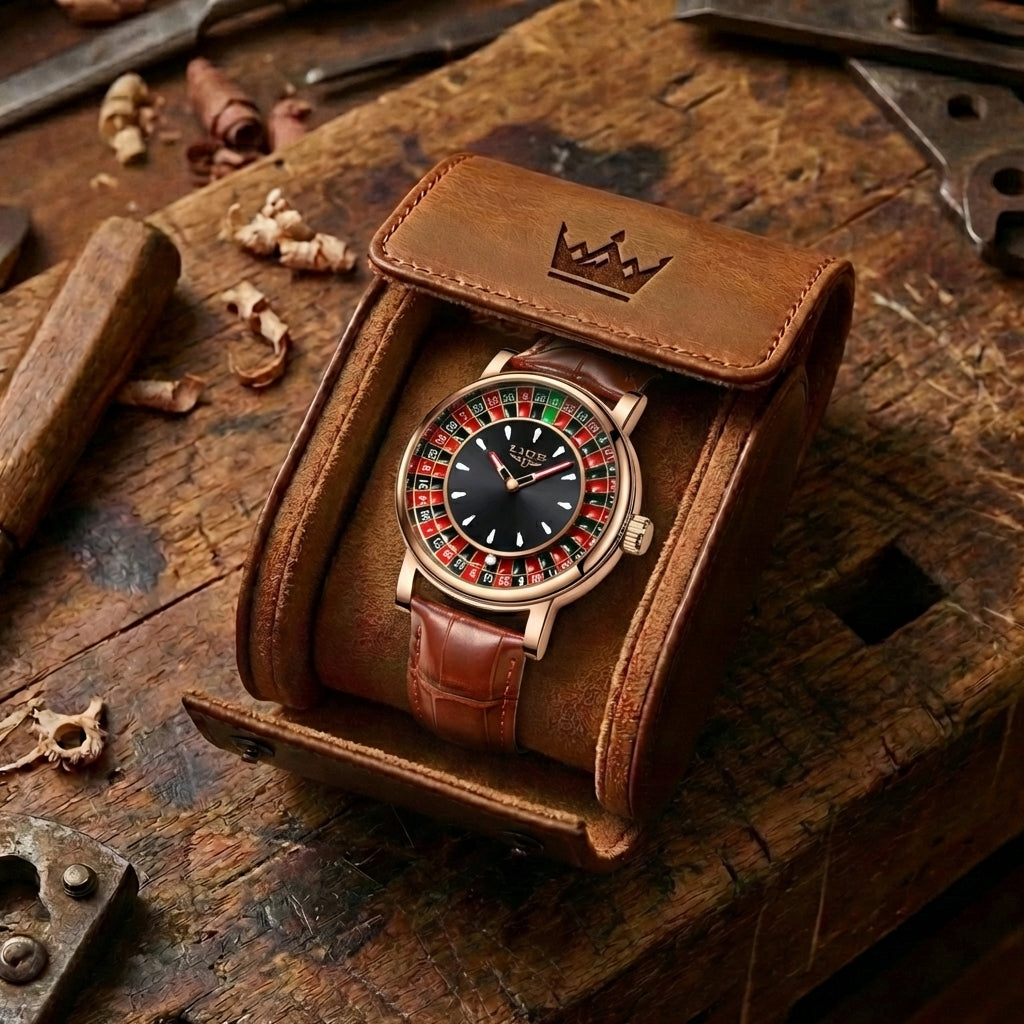 Herenhorloge Casino Roulettewheel