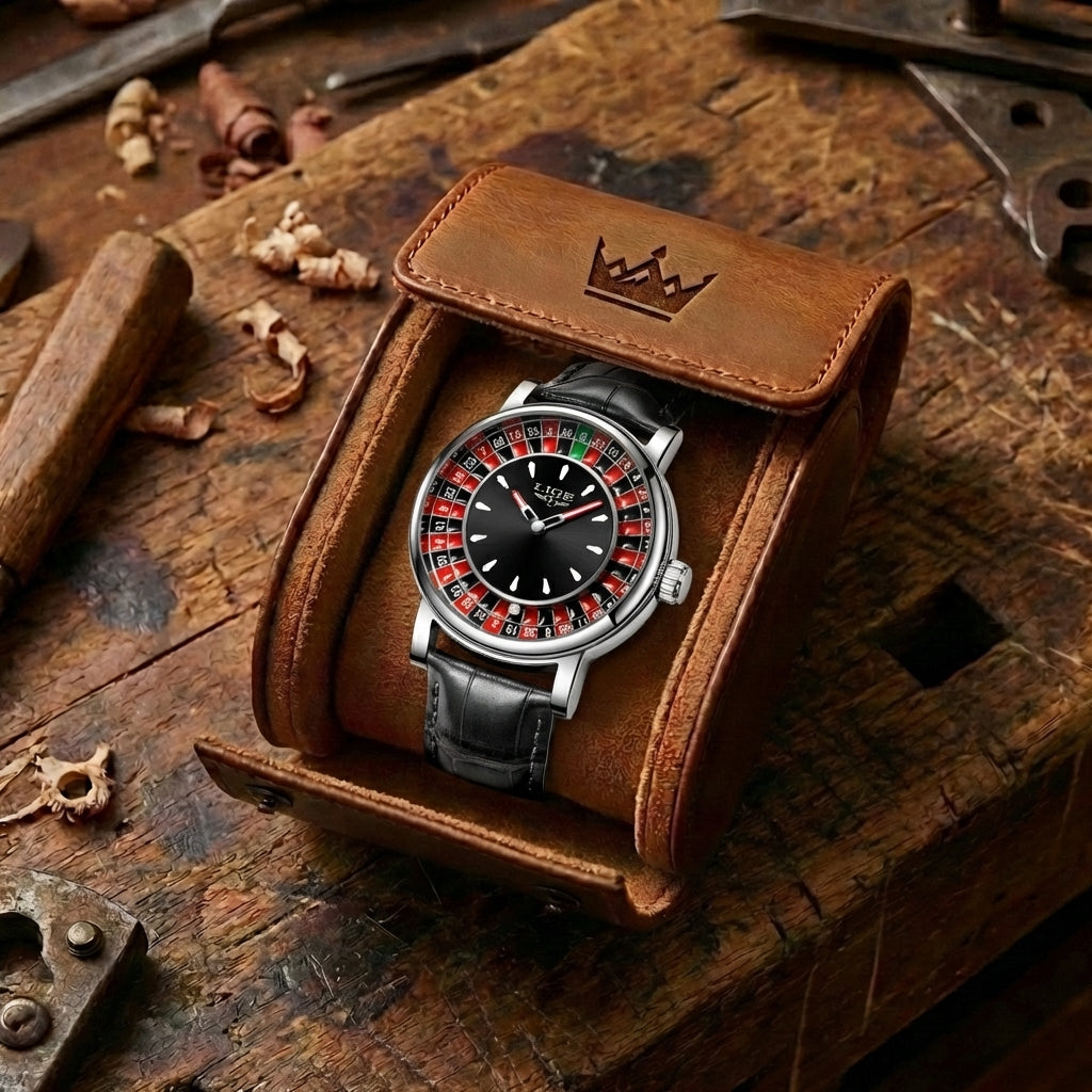 Herenhorloge Casino Roulettewheel