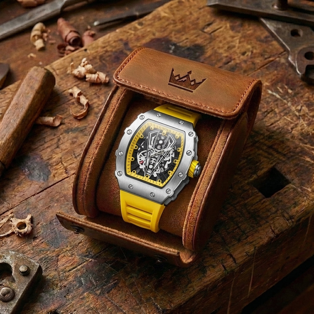 Herenhorloge Steampunk Skeleton