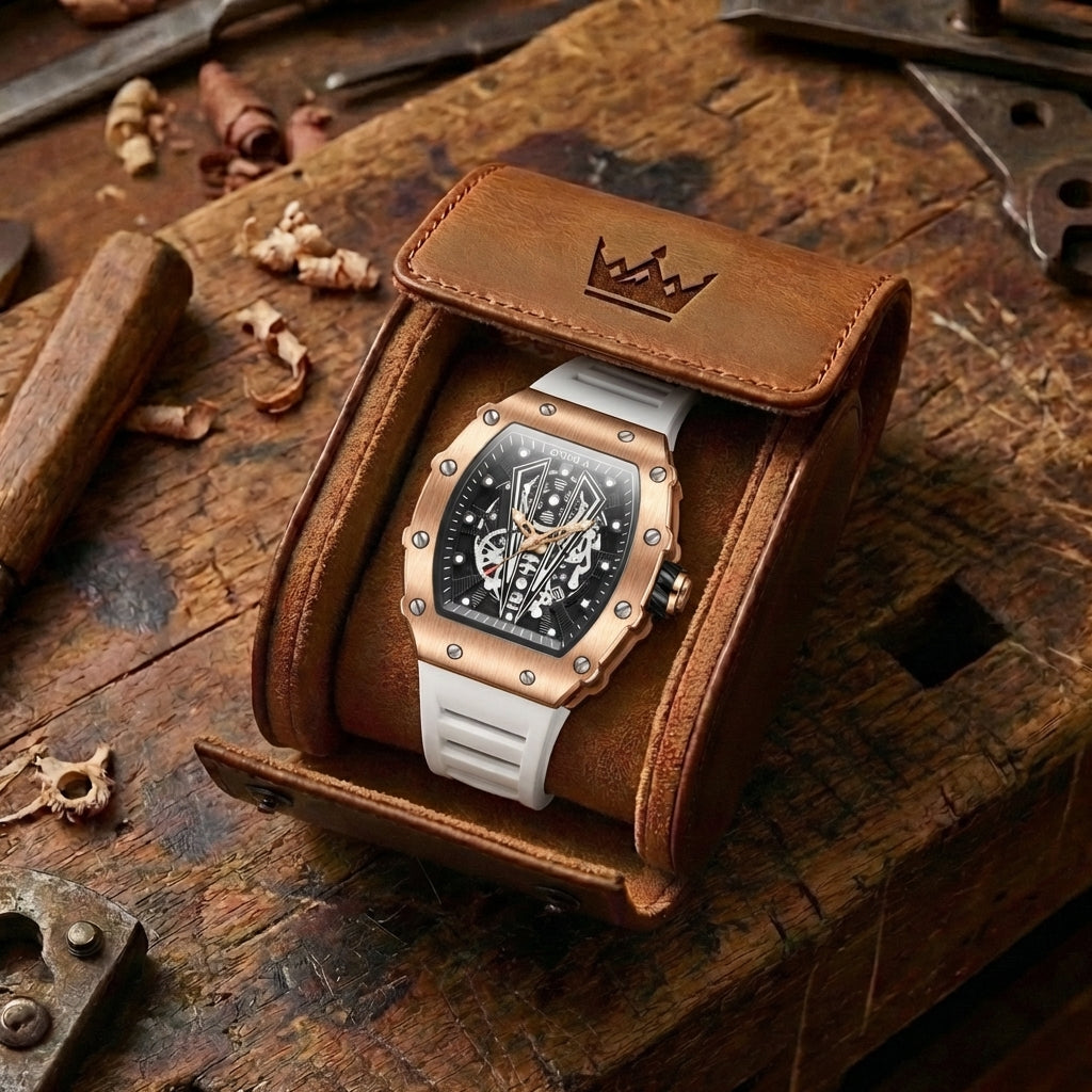 Herenhorloge Steampunk Skeleton