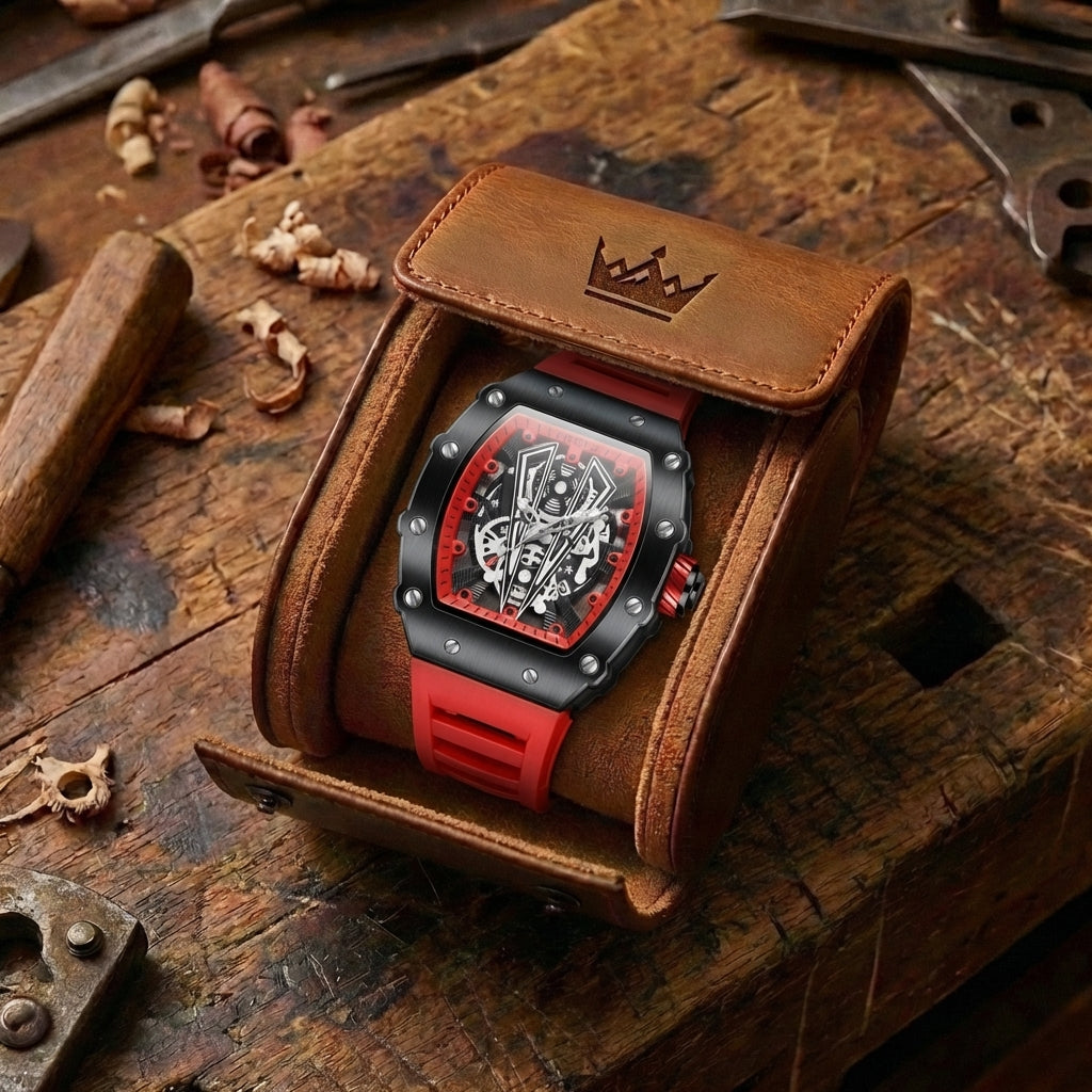Herenhorloge Steampunk Skeleton