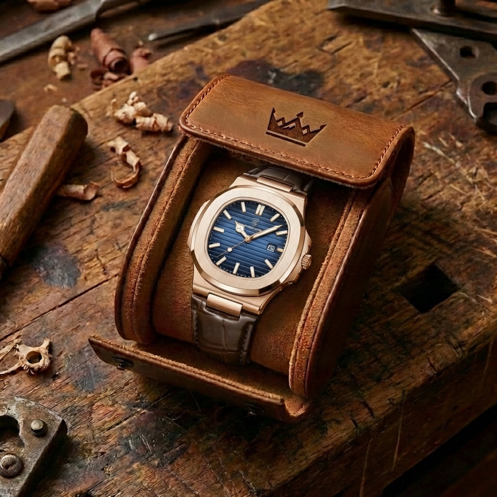 Lisbon Lederen Horloge