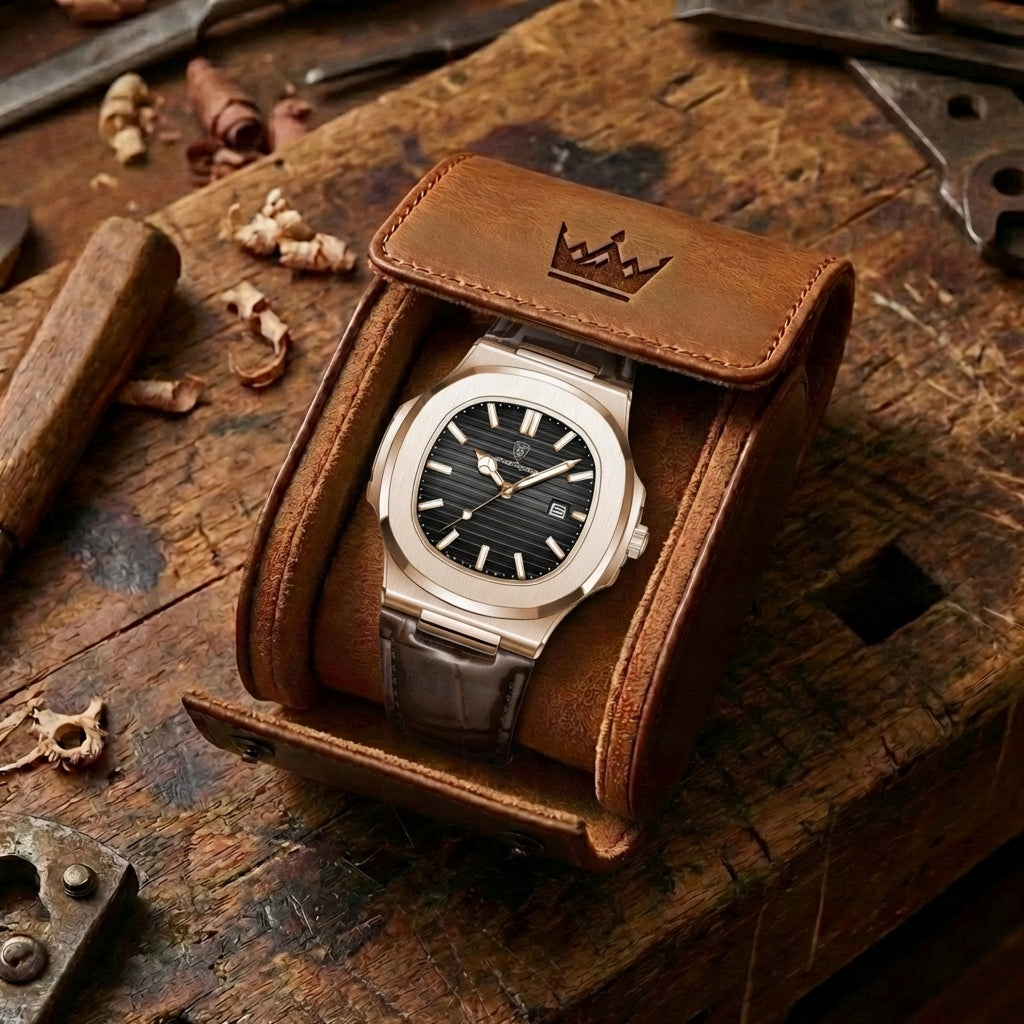 Lisbon Lederen Horloge