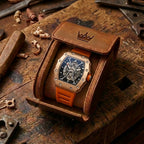 Herenhorloge met Hol Vat Lumineus Waterdicht