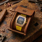Herenhorloge met Hol Vat Lumineus Waterdicht
