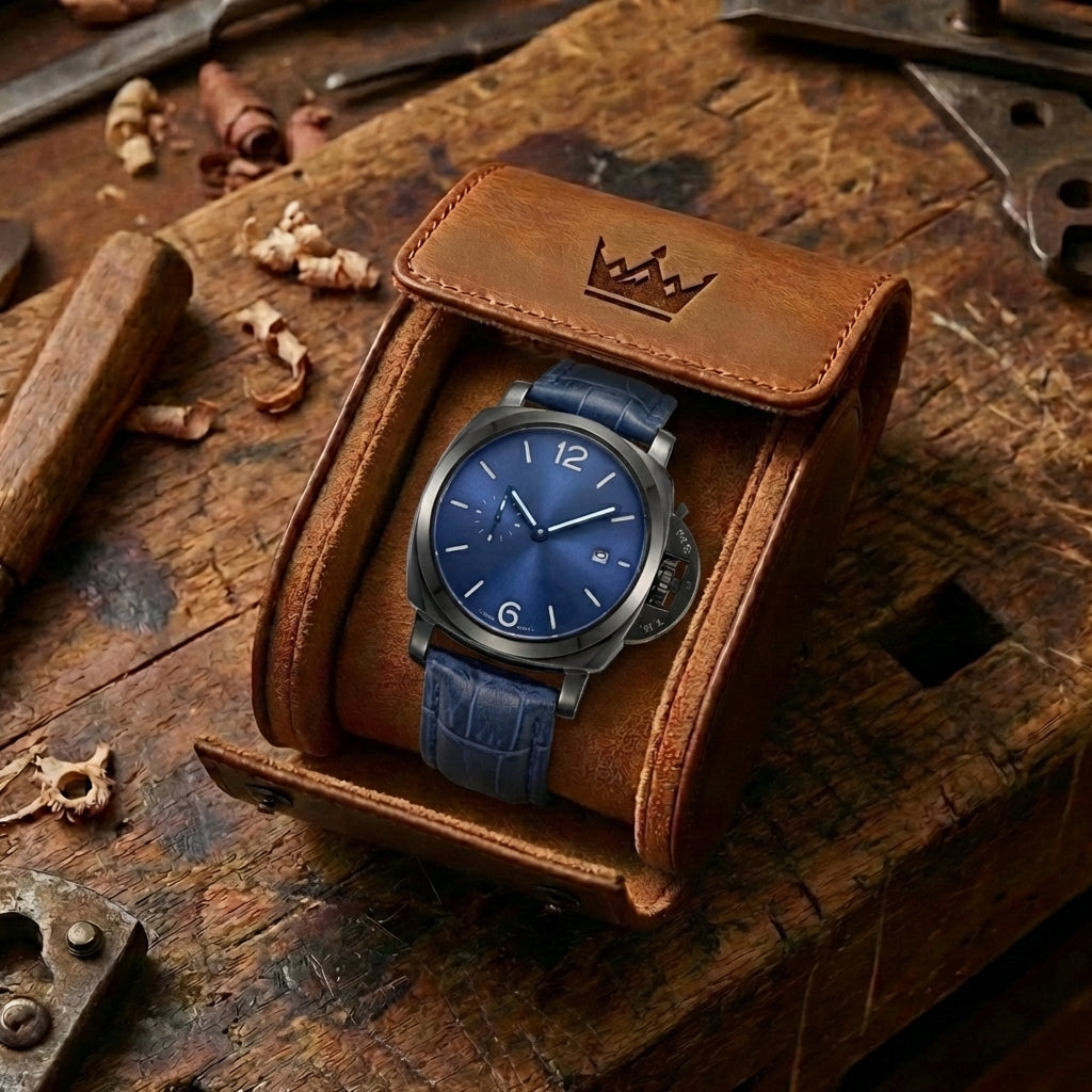 Herenmodehorloge Drie Wijzers Subdial Quartz