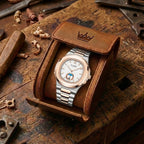 Waterdicht Herenhorloge Leer & Staal Quartz