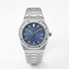 Heren Minimalistisch Staal Quartz Horloge