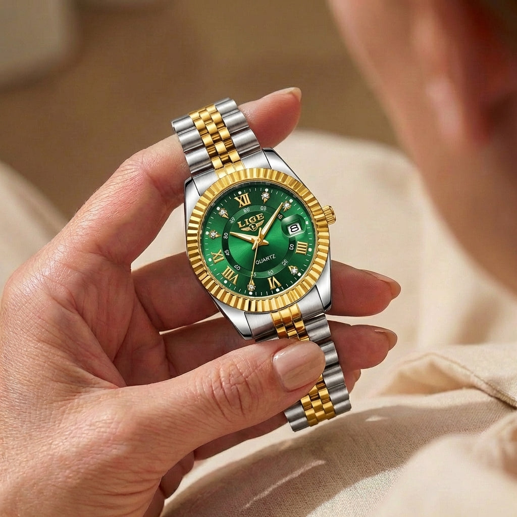 Dames Waterdicht Vrije Tijd Quartz Horloge