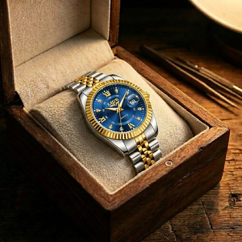 Dames Waterdicht Vrije Tijd Quartz Horloge