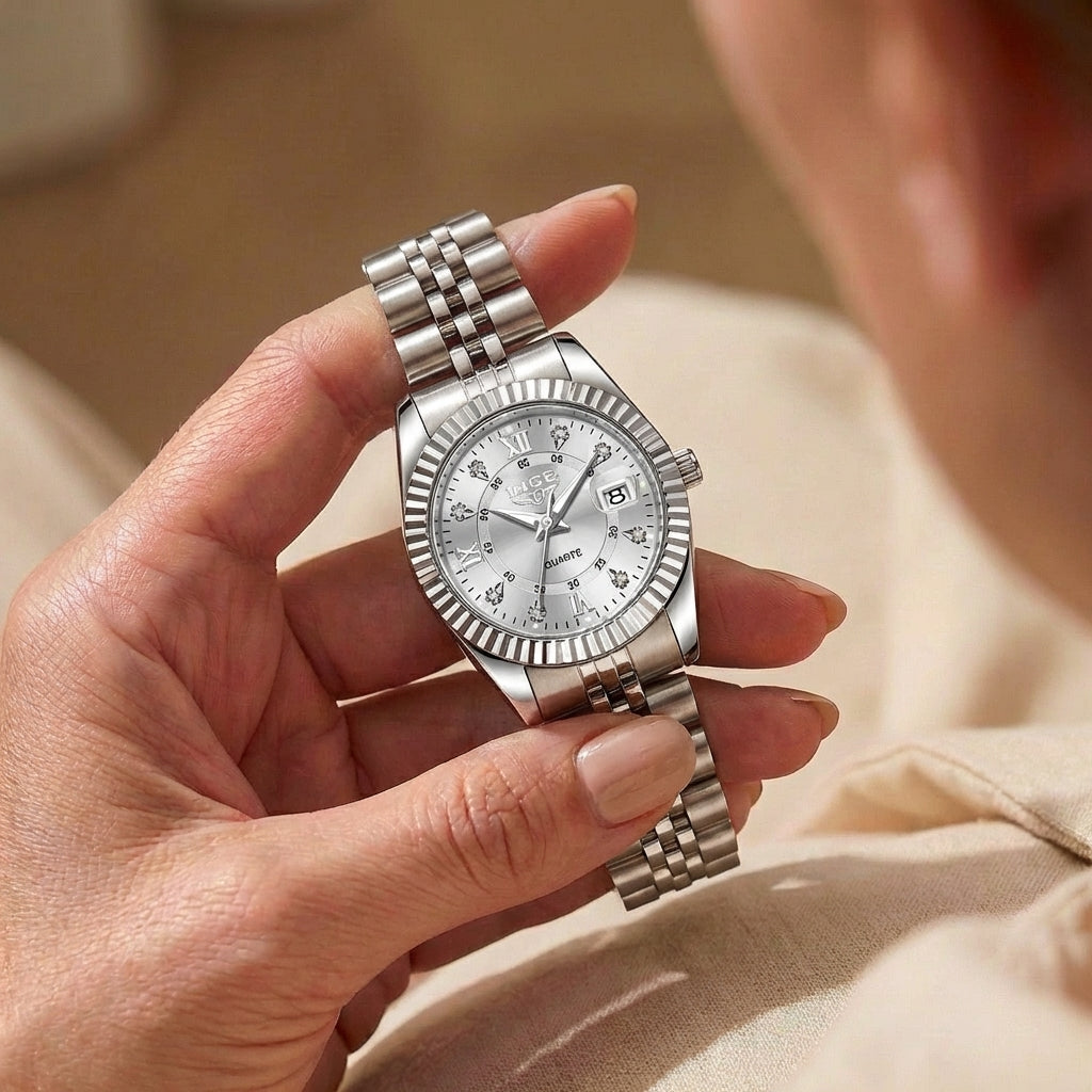 Dames Waterdicht Vrije Tijd Quartz Horloge