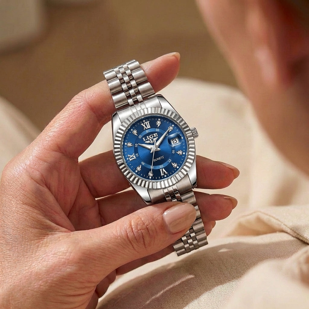 Dames Waterdicht Vrije Tijd Quartz Horloge
