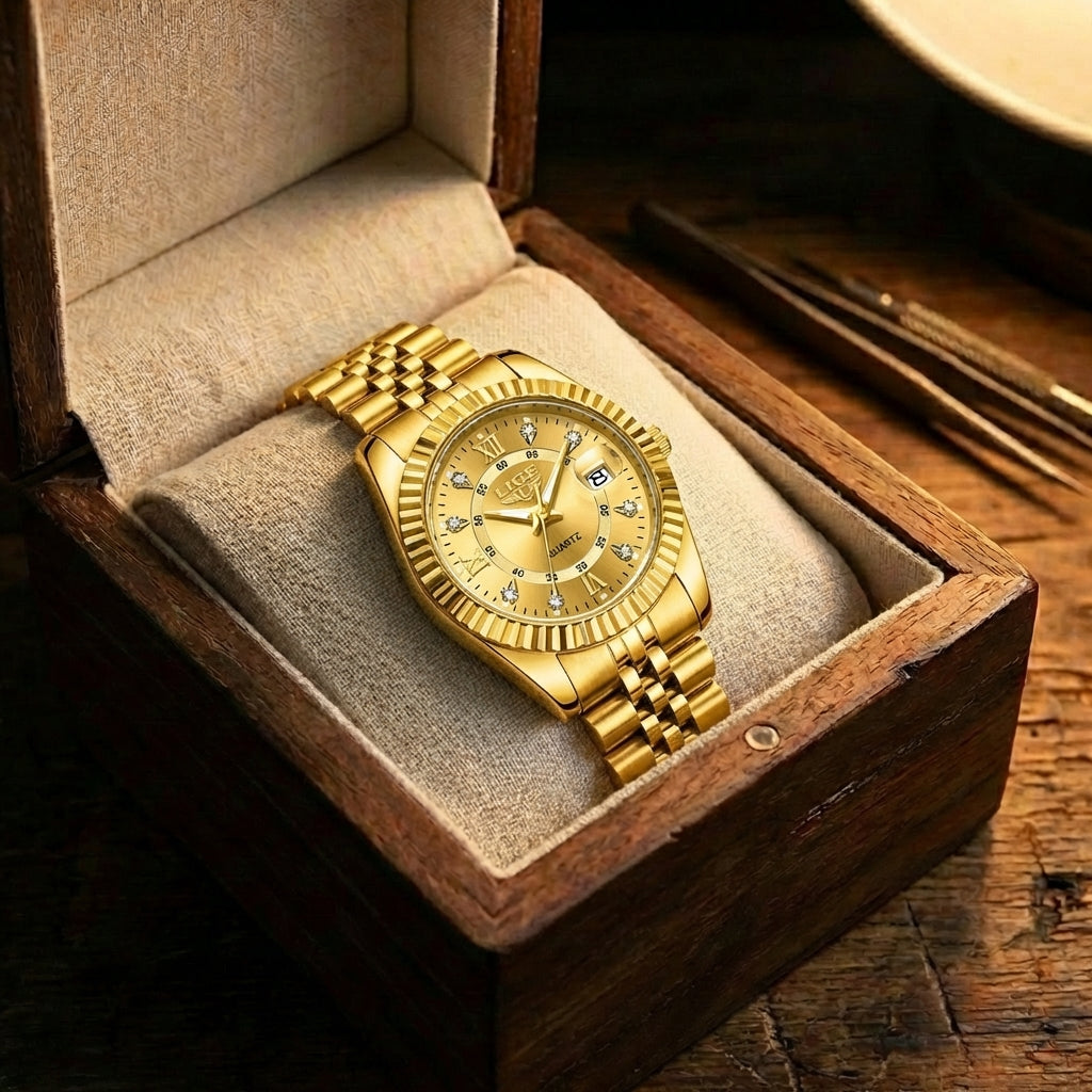 Dames Waterdicht Vrije Tijd Quartz Horloge