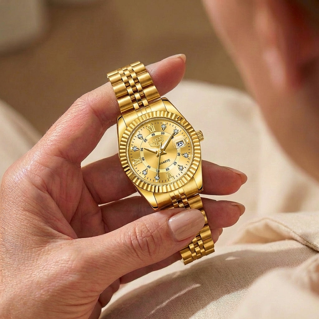 Dames Waterdicht Vrije Tijd Quartz Horloge