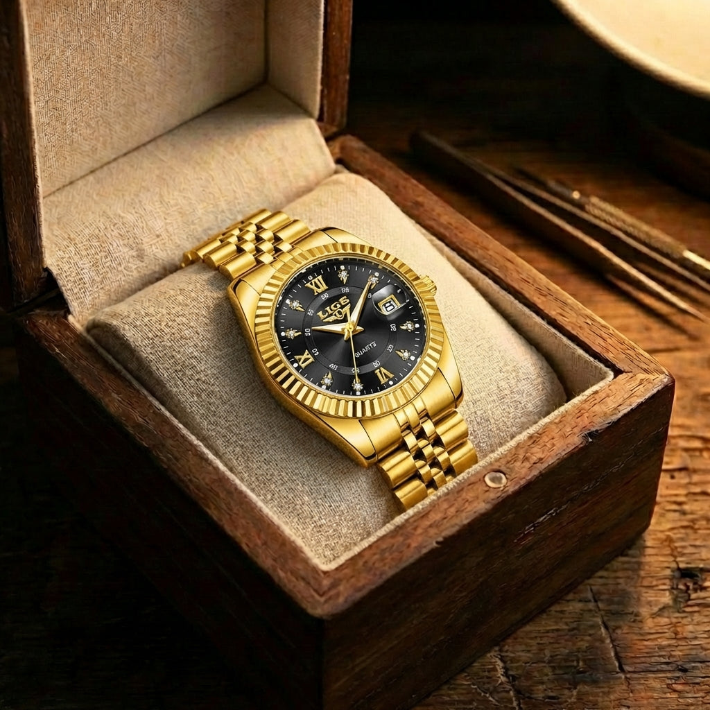 Dames Waterdicht Vrije Tijd Quartz Horloge