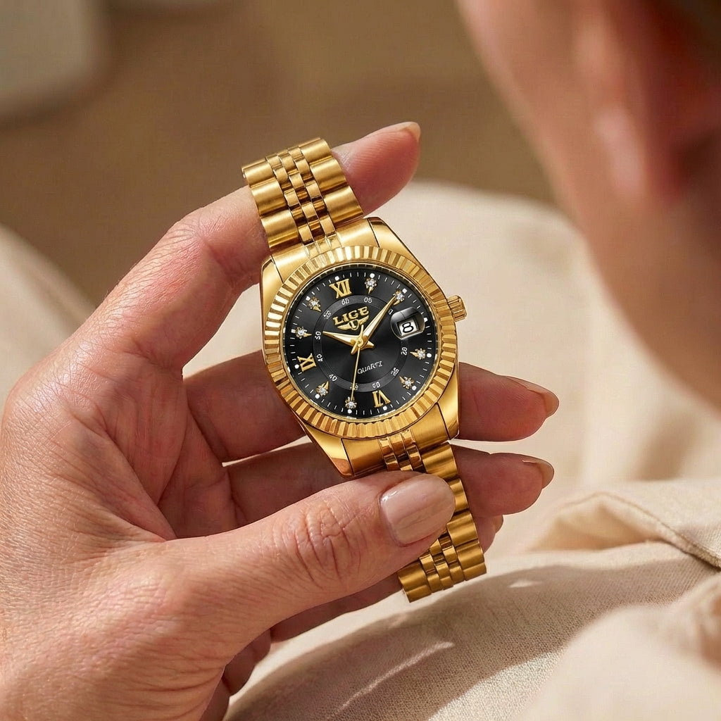 Dames Waterdicht Vrije Tijd Quartz Horloge
