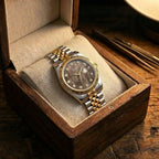 Dames Elegant Stalen Riem Kalender Horloge