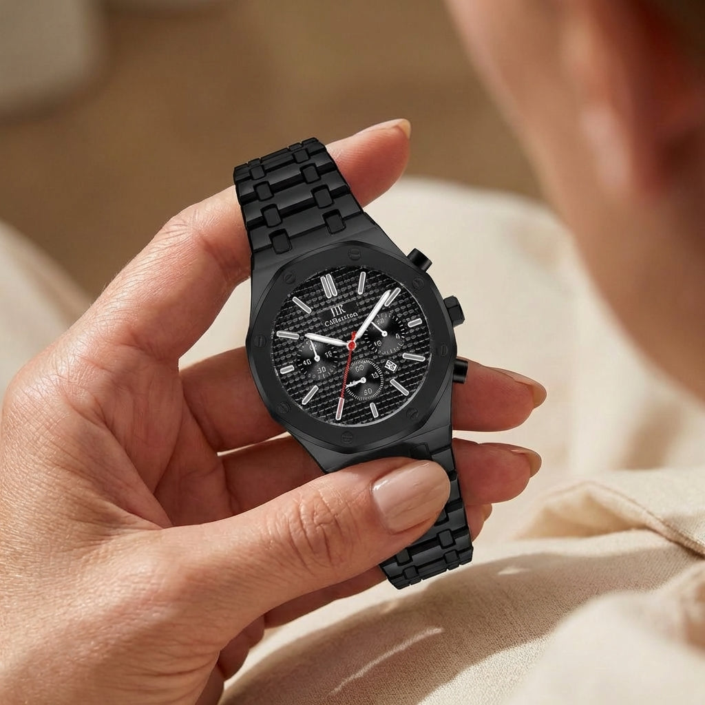 Dames Kleine Goudkleurige Quartz Horloge