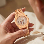 Dames Kleine Goudkleurige Quartz Horloge
