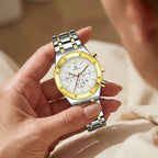 Dames Kleine Goudkleurige Quartz Horloge