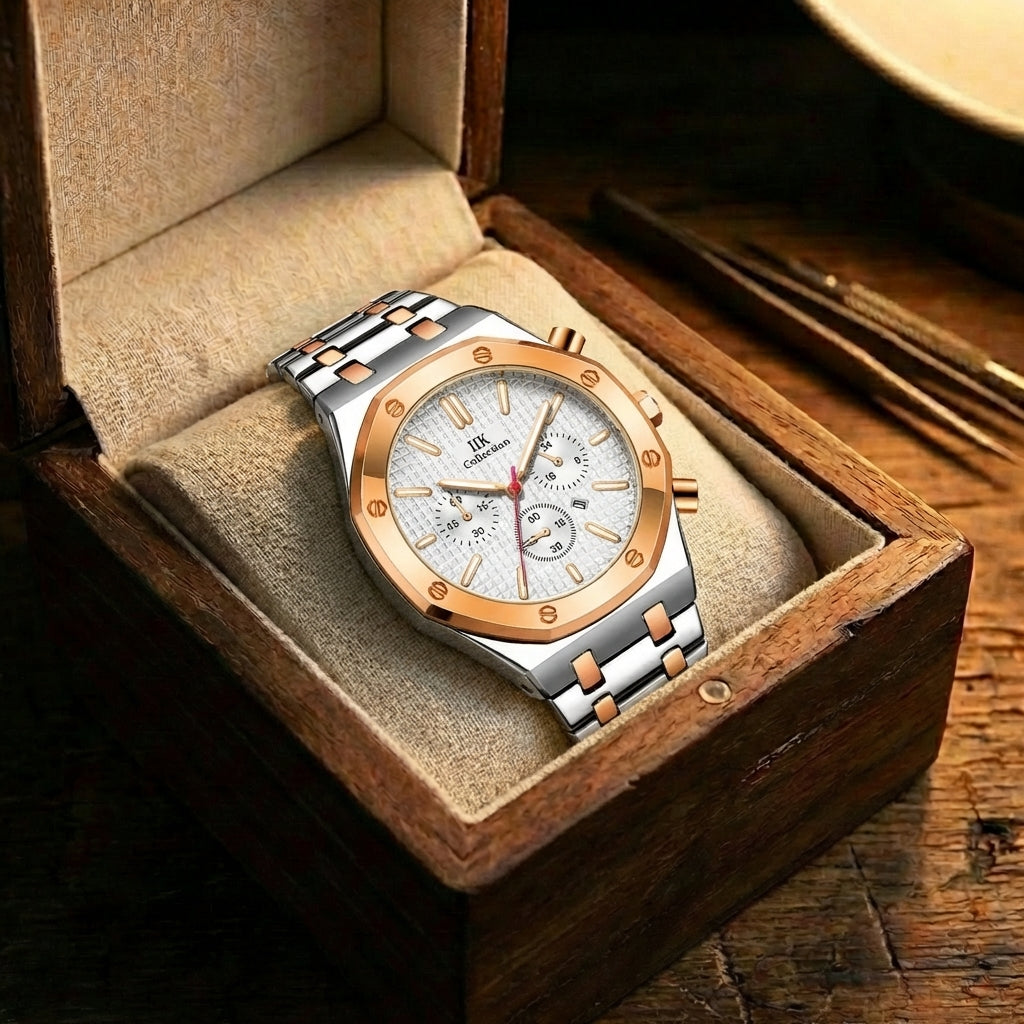 Dames Kleine Goudkleurige Quartz Horloge