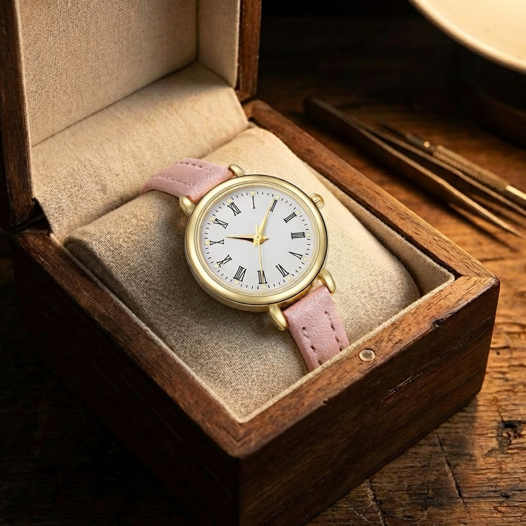 Dames Verfijnd Elegant Studenten Quartz Horloge
