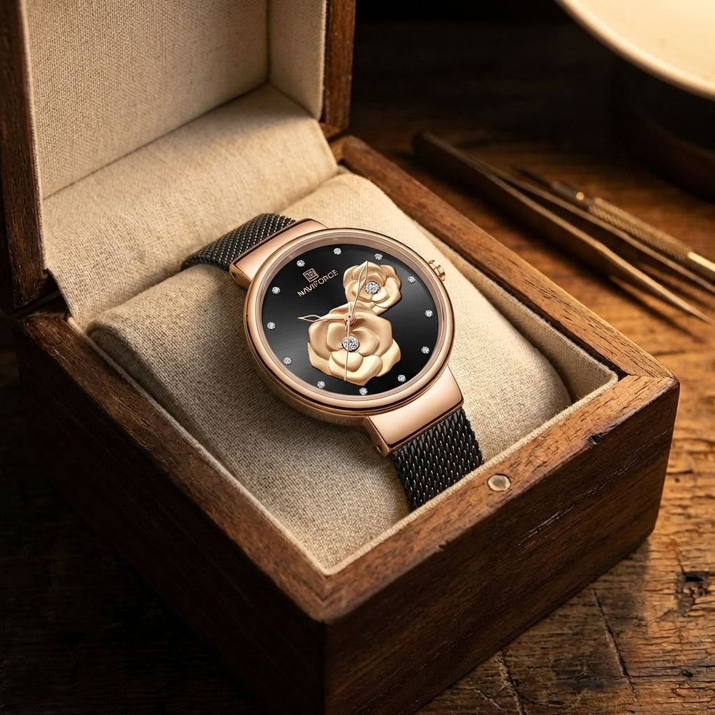 Dames Eenvoudig Casual Waterdicht Quartz Horloge
