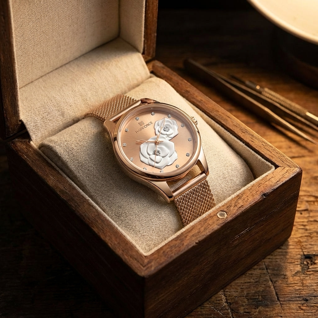 Dames Eenvoudig Casual Waterdicht Quartz Horloge