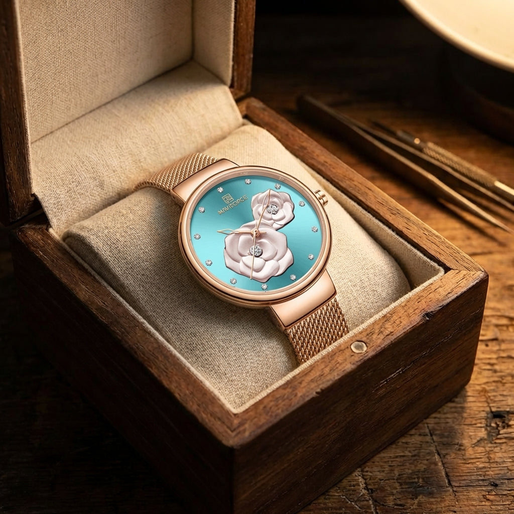 Dames Eenvoudig Casual Waterdicht Quartz Horloge