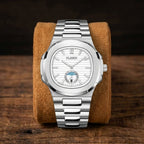 Waterdicht Herenhorloge Leer & Staal Quartz