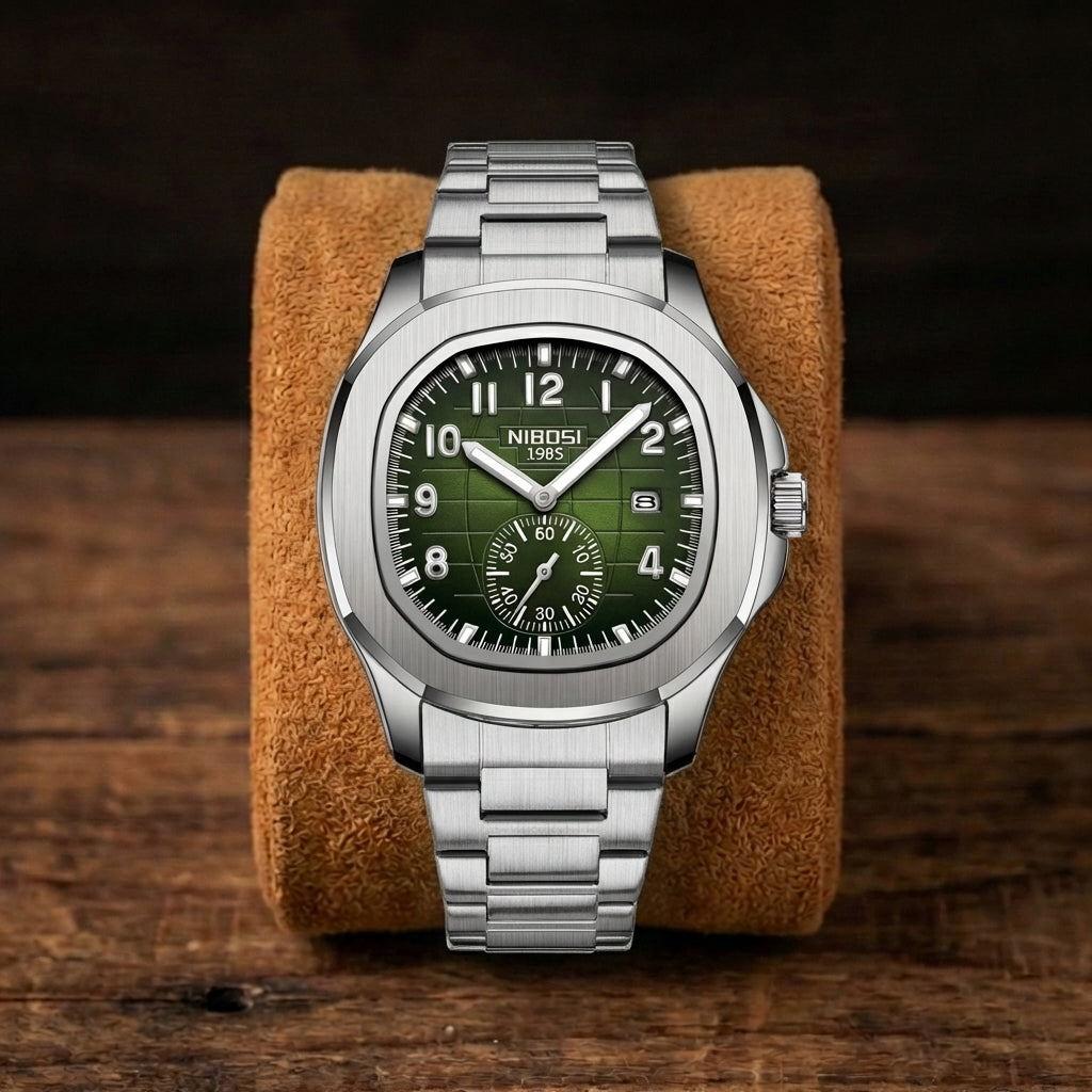 Multifunctioneel Herenhorloge Lumineus Waterdicht Quartz