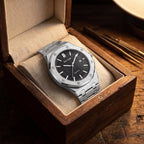Dames Zilveren Automatisch Quartz Horloge