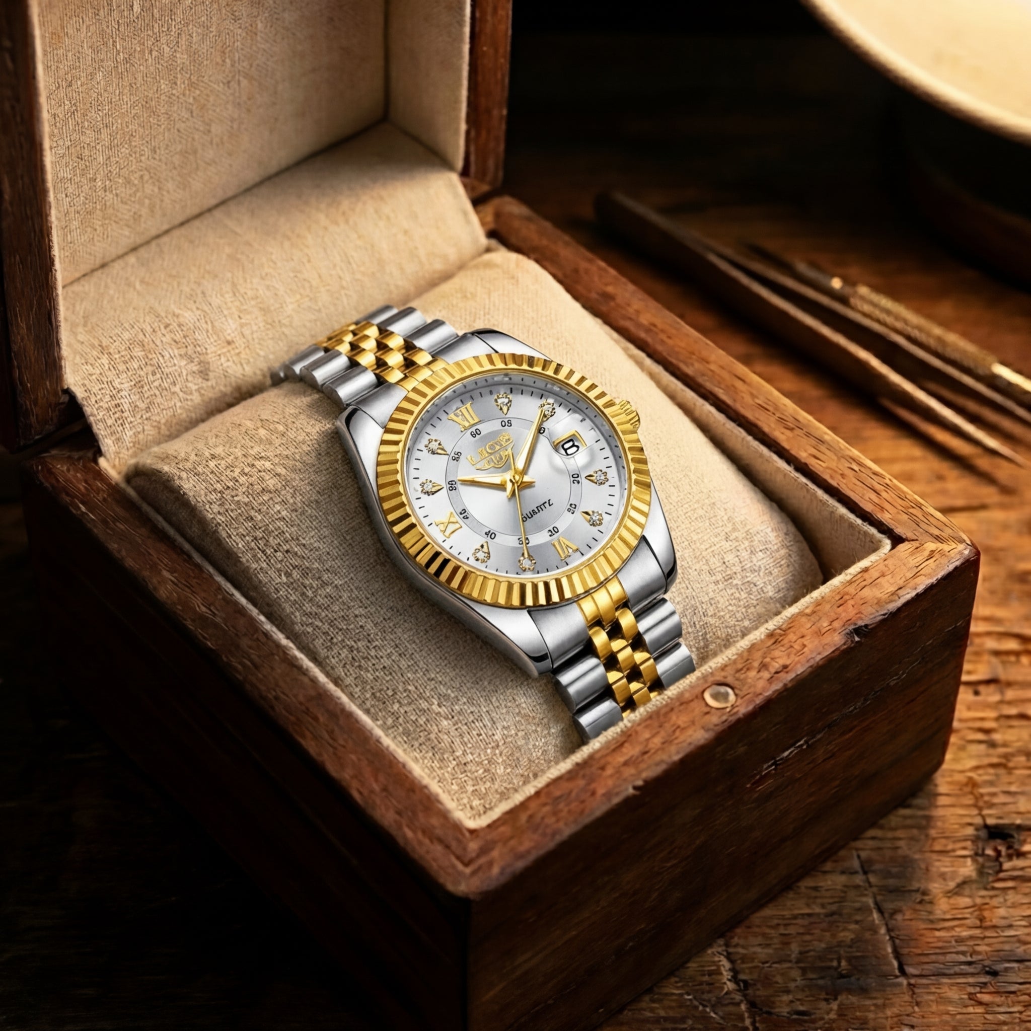 Dames Waterdicht Vrije Tijd Quartz Horloge