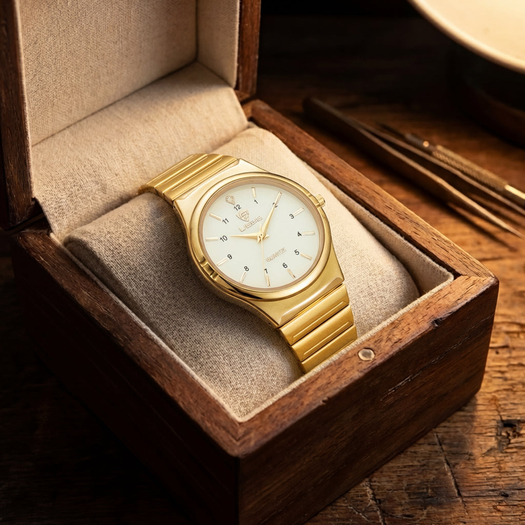 Dames Lumineus Casual Koppel Quartz Horloge