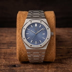 Minimalistische Herenstalen Quartzhorloge