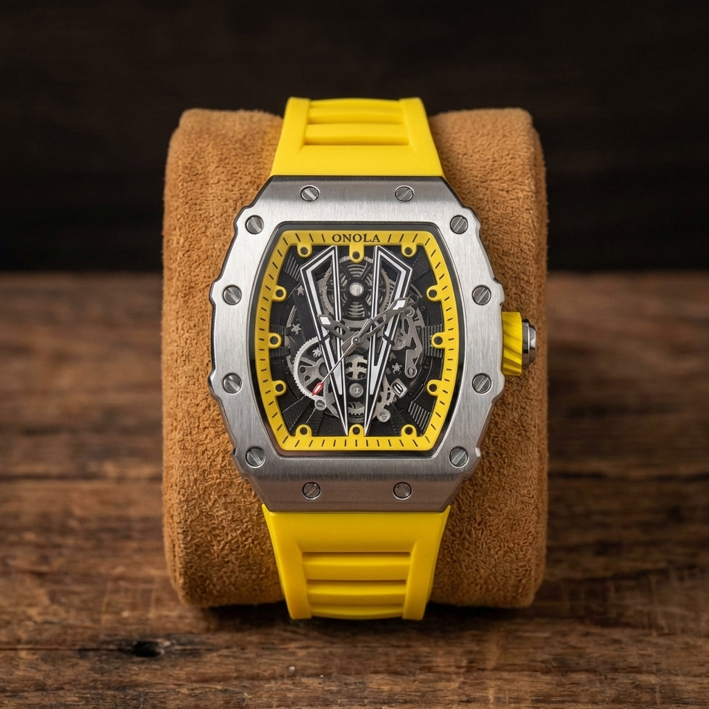 Herenhorloge Steampunk Skeleton