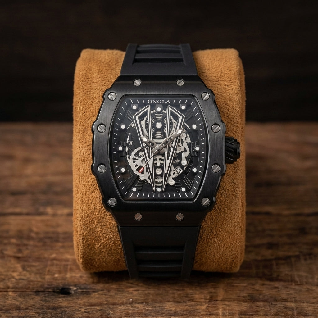 Herenhorloge Steampunk Skeleton