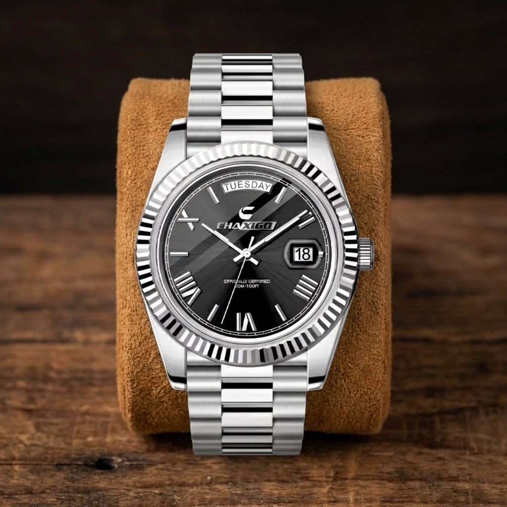 Klassiek Herenhorloge Dag-Datum