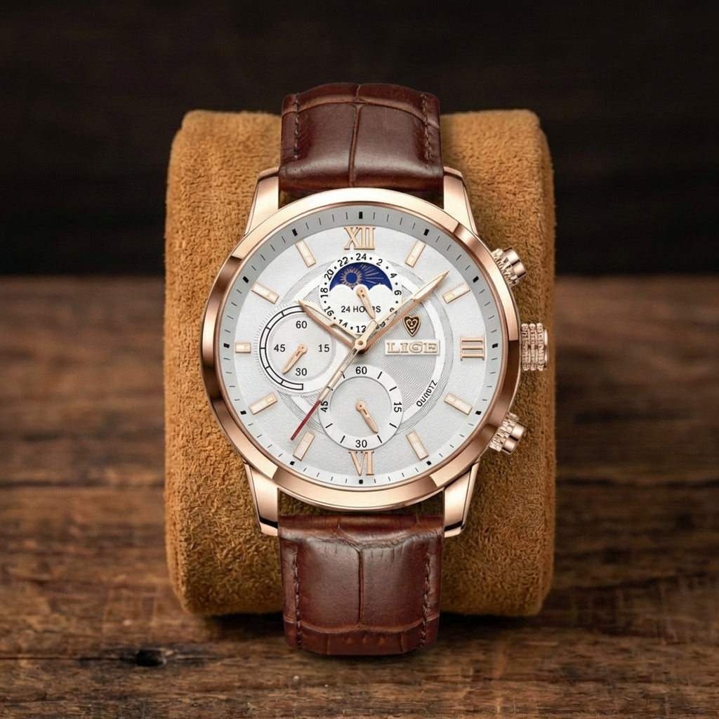 Lugano Klassiek Horloge (Waterdicht)