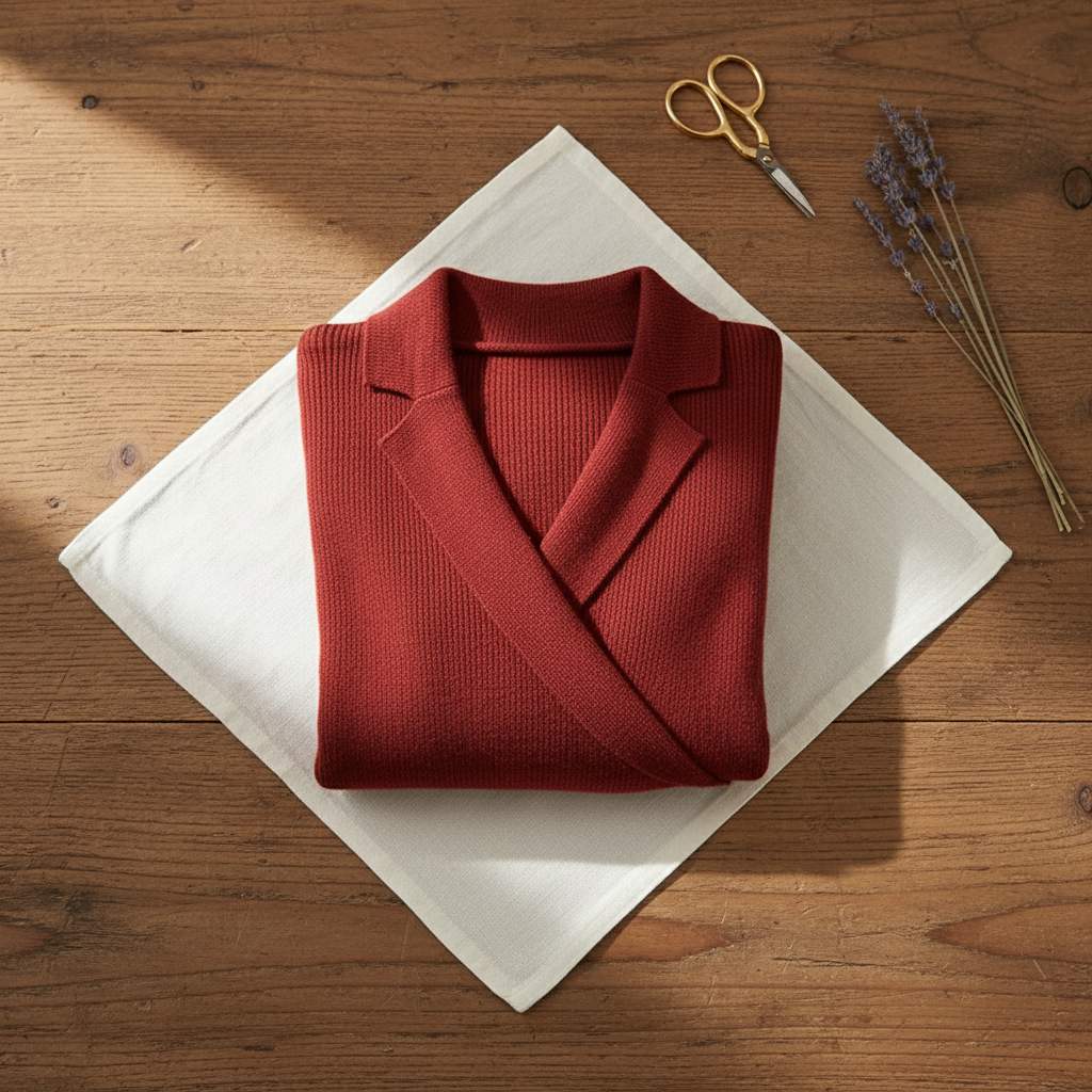 Cardigan portefeuille en cachemire en 4 couleurs