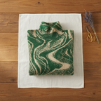 Rollkragenpullover aus Kaschmir mit Wirbelmuster