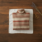 Jersey de cachemira con rayas horizontales