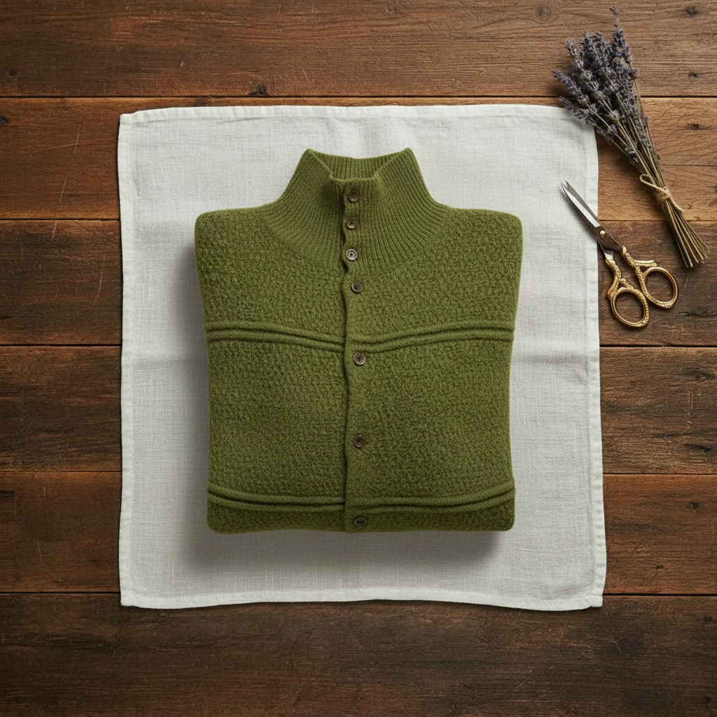 Rollkragenpullover aus Kaschmir mit strukturiertem Strick