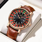 Herenhorloge Casino Roulette Wheel