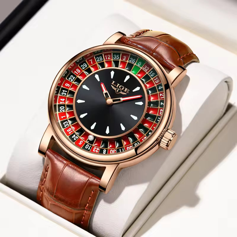 Herenhorloge Casino Roulette Wheel