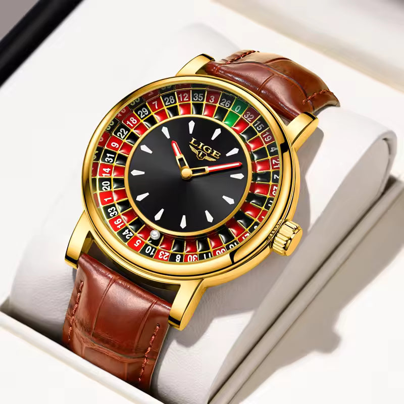 Herenhorloge Casino Roulette Wheel